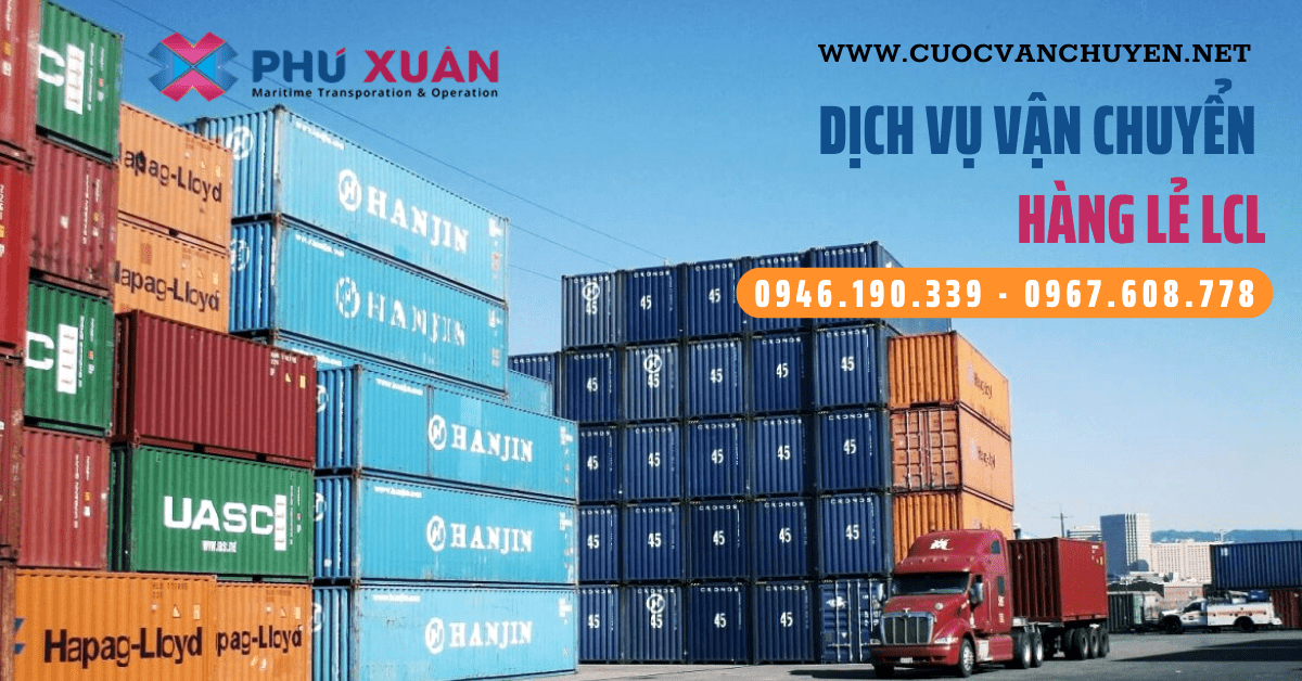 vận chuyển hàng lẻ lcl