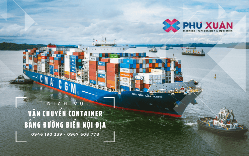 vận chuyển container bằng đường biển