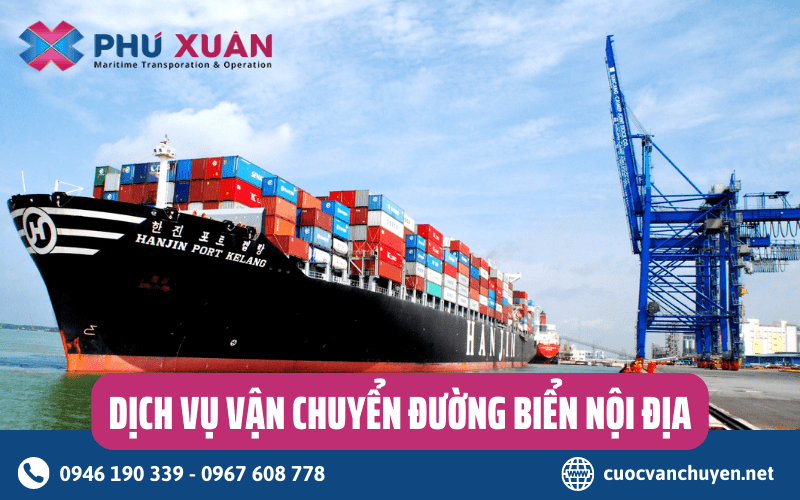 Dịch vụ vận chuyển đường biển nội địa