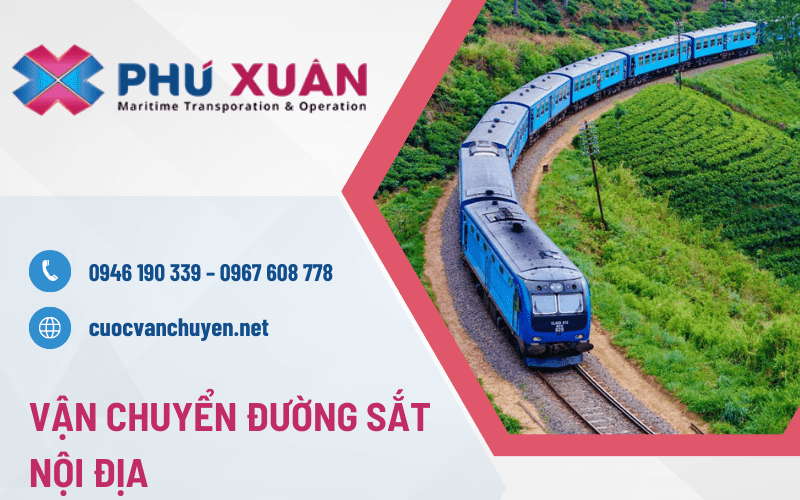 dịch vụ vận chuyển đường sắt