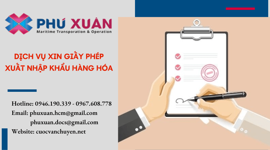 giấy phép xuất nhập khẩu