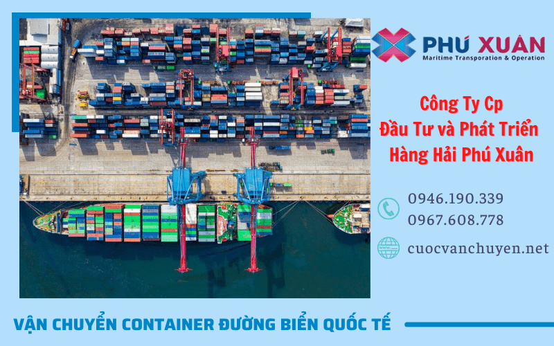 vận chuyển quốc tế đường biển